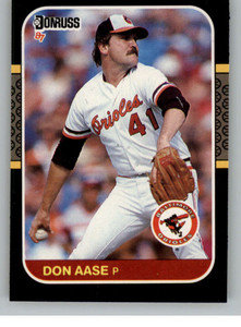 1987 Donruss #231 Don Aase VG Baltimore Orioles 