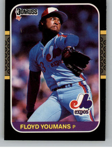 1987 Donruss #257 Floyd Youmans VG Montreal Expos 