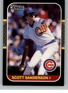 1987 Donruss #447 Scott Sanderson VG Chicago Cubs 