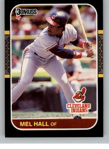 1987 Donruss #473 Mel Hall VG Cleveland Indians 