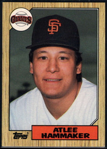 1987 Topps #781 Atlee Hammaker NM-MT San Francisco Giants 