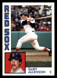 1984 Topps #56 Gary Allenson VG Boston Red Sox 