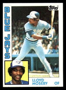 1984 Topps #92 Lloyd Moseby VG Toronto Blue Jays 