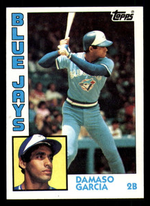 1984 Topps #124 Damaso Garcia VG Toronto Blue Jays 