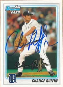 Chance Ruffin Autographed 2010 Bowman Draft Picks & Prospects #BDPP64