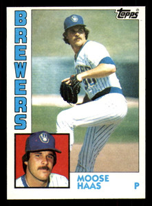 1984 Topps #271 Moose Haas VG Milwaukee Brewers 