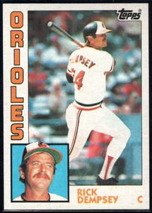  1979 Topps # 593 Rick Dempsey Baltimore Orioles