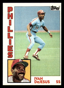 1984 Topps #279 Ivan DeJesus VG Philadelphia Phillies 