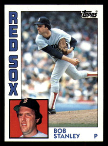 1984 Topps #320 Bob Stanley VG Boston Red Sox 