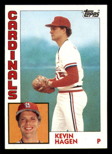 1984 Topps #337 Kevin Hagen VG RC Rookie St. Louis Cardinals 