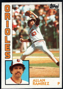 1984 Topps #347 Allan Ramirez VG Baltimore Orioles 