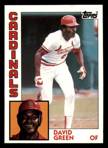 1984 Topps #362 David Green VG St. Louis Cardinals 