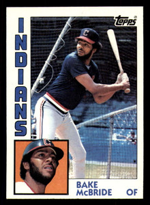 1984 Topps #569 Bake McBride VG Cleveland Indians 