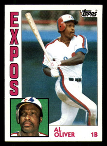 1984 Topps #620 Al Oliver VG Montreal Expos 