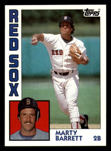 1984 Topps #683 Marty Barrett VG RC Rookie Boston Red Sox 