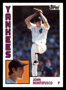 1984 Topps #761 John Montefusco VG New York Yankees 