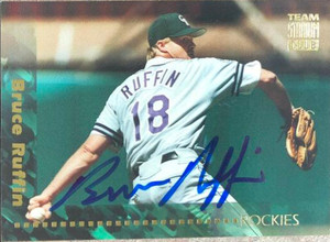 Bruce Ruffin Autographed 1994 Stadium Club Team #101