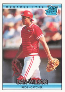 1992 Donruss #399 Dan Wilson RR VG Cincinnati Reds 