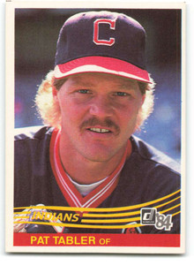 1984 Donruss #536 Pat Tabler VG Cleveland Indians 