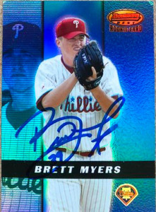 Brett Myers Autographed 2000 Bowman's Best Pre-Production #PP3