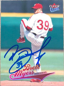 Brett Myers Autographed 2004 Fleer Ultra #52