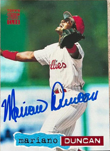 Mariano Duncan Autographed 1994 Stadium Club #54