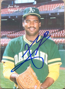 Jose Rijo Autographed 1990 Leaf #282 - Under the Radar Sports