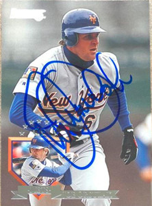 SOLD 106581 Joe Orsulak Autographed 1995 Donruss #266