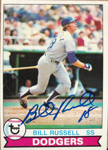 Bill Russell Autographed 1979 Topps #546