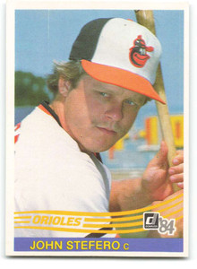 1984 Donruss #622 John Stefero VG Baltimore Orioles 