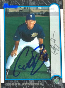 Geoff Jenkins Autographed 1999 Bowman #360
