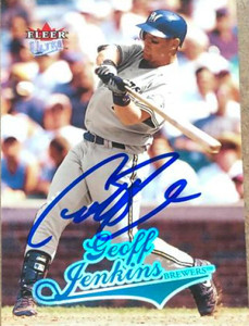 Geoff Jenkins Autographed 2004 Fleer Ultra #101