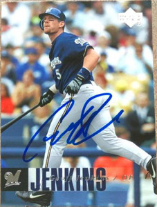 Geoff Jenkins Autographed 2006 Upper Deck #261