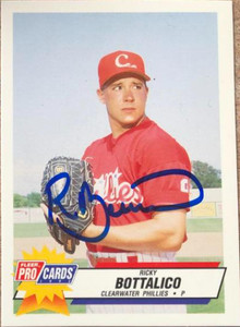 Ricky Bottalico Autographed 1993 Fleer Pro Cards #2676