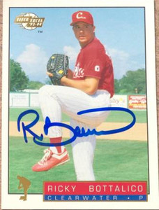 Ricky Bottalico Autographed 1993-94 Fleer Excel #243