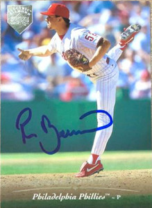 Ricky Bottalico Autographed 1995 Upper Deck Electric Diamond #376 Philadelphia Phillies Card