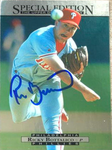 Ricky Bottalico Autographed 1995 Upper Deck Special Edition #73