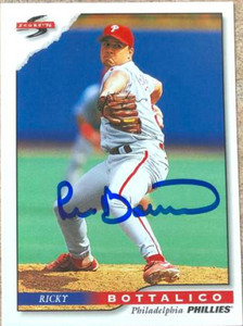 Ricky Bottalico Autographed 1996 Score #445