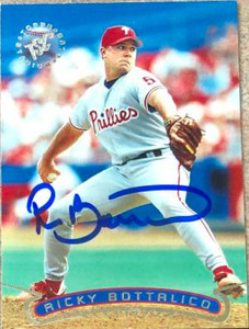 Ricky Bottalico Autographed 1996 Stadium Club #169