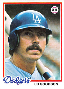 1978 Topps #586 Ed Goodson VG Los Angeles Dodgers 