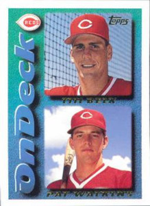 1995 Topps #647 Tim Belk/Pat Watkins VG  Cincinnati Reds 