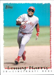 1995 Topps #401 Lenny Harris VG  Cincinnati Reds 
