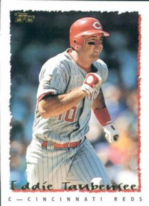 1995 Topps #293 Eddie Taubensee VG  Cincinnati Reds 