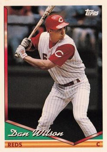 1994 Topps #154 Dan Wilson VG Cincinnati Reds 