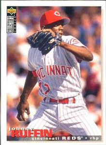 1995 Collector's Choice #435 Johnny Ruffin VG Cincinnati Reds 