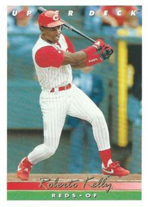 1993 Upper Deck #655 Roberto Kelly VG Cincinnati Reds 