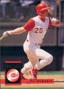 1994 Donruss #642 Jeff Branson VG Cincinnati Reds 