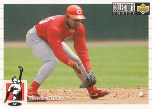 1994 Collector's Choice #484 Roberto Kelly VG Cincinnati Reds 