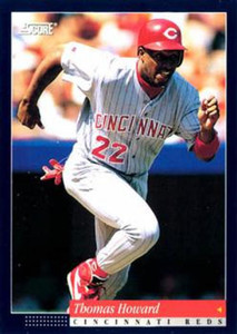 1994 Score #501 Thomas Howard VG Cincinnati Reds 
