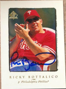 Ricky Bottalico Autographed 1998 SP Authentic #152